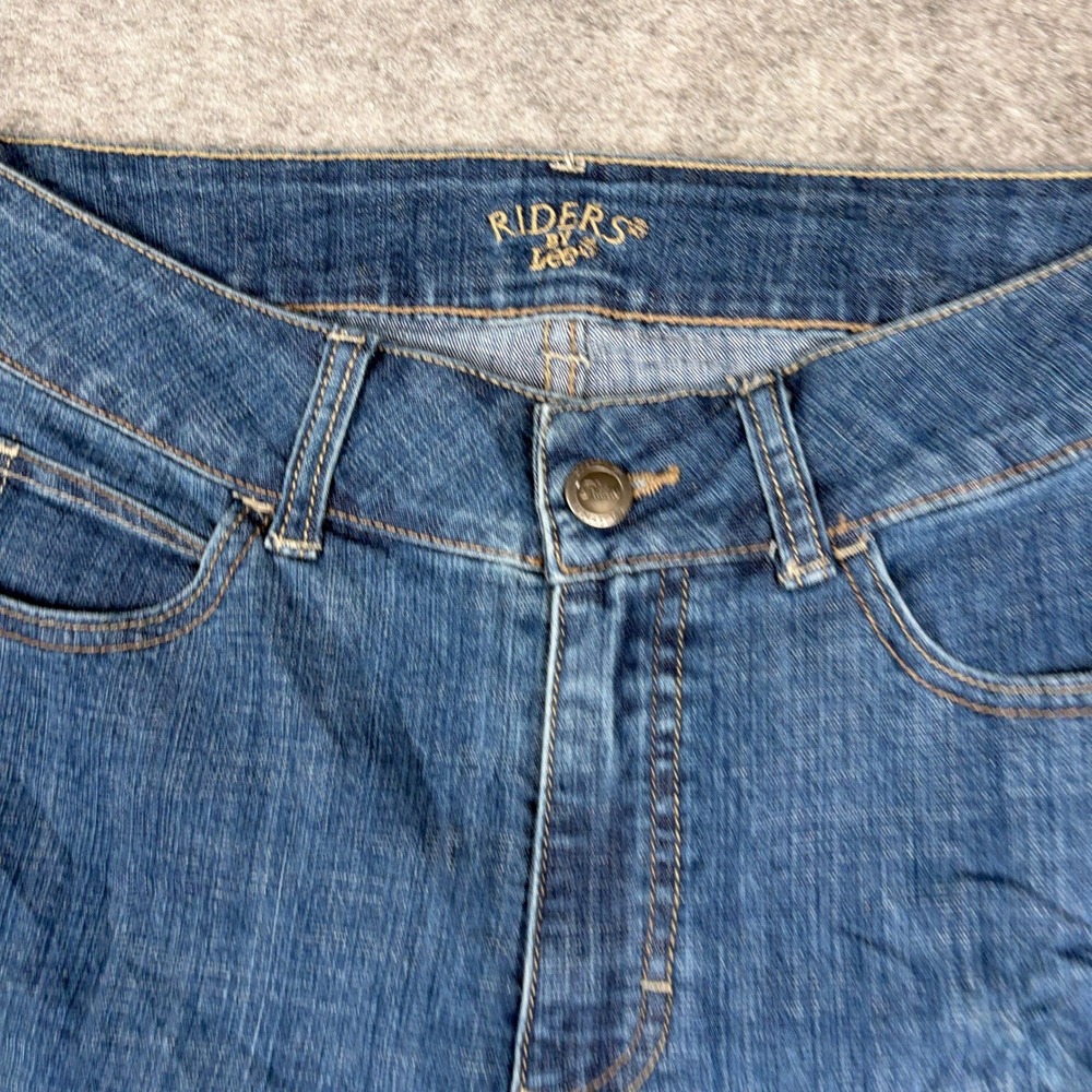 Riders by Lee Denim Capris Womens 10M Blue‎ Jeans Cuffed Casual Summer 13142E6 - Picture 5 of 13
